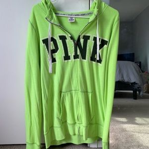 PINK Zip Up Hoodie